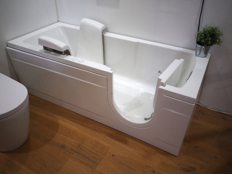 Walk-in Tub with Doors